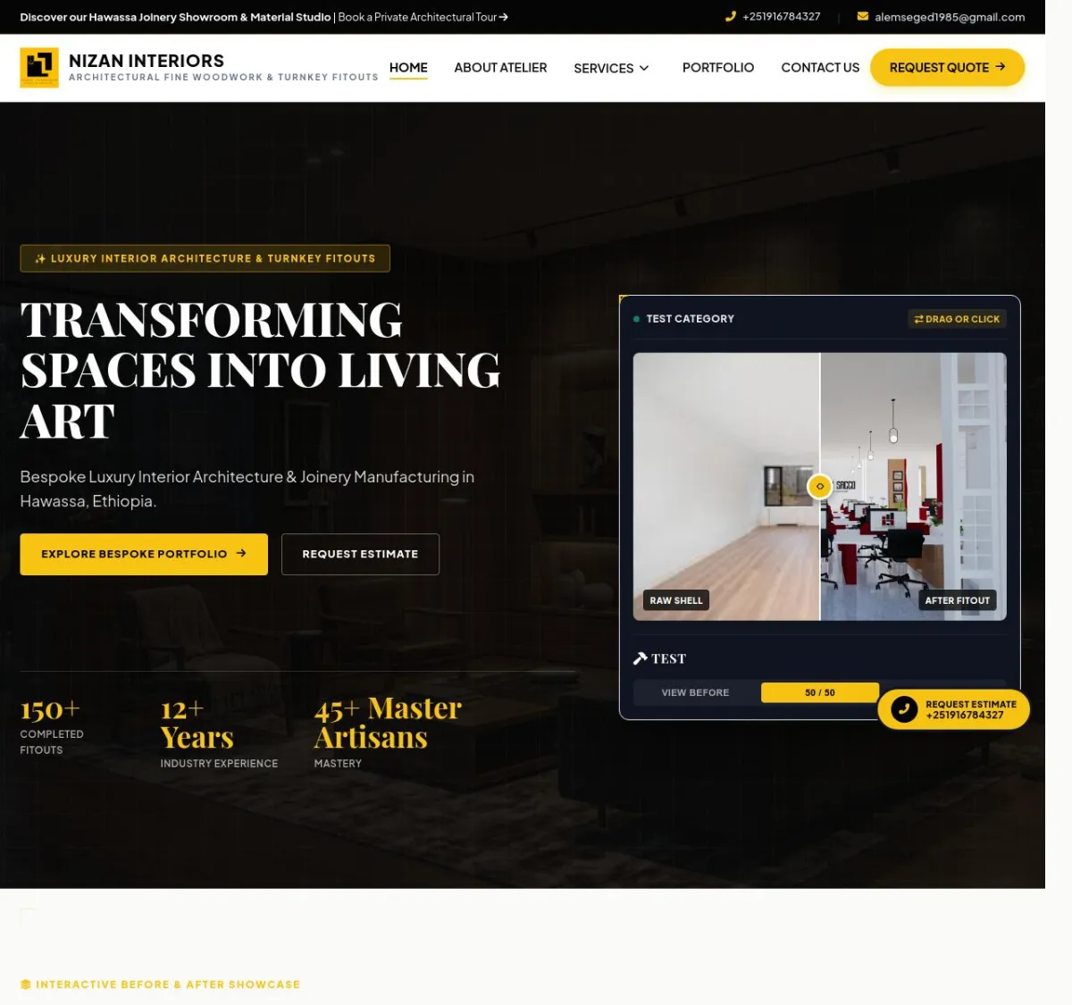 Nizan Interiors ERP